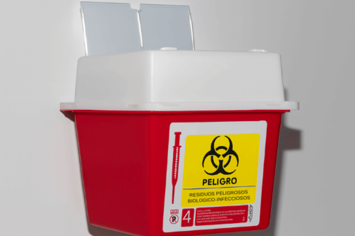 contenedores rpbi punzocortantes